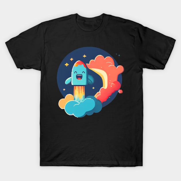 cute rocket T-Shirt by Pixy Official